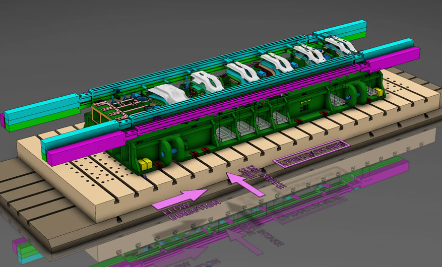 Design for Transfert Lines dies - AR Progetti